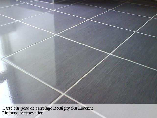 Pose de carrelage 91820
