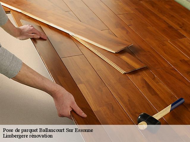 Pose de parquet  ballancourt-sur-essonne-91610 Limbergere rénovation