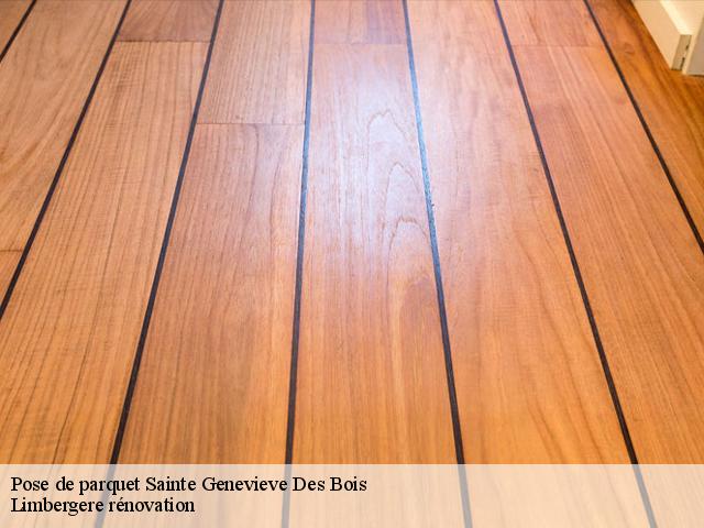 Pose de parquet  91700