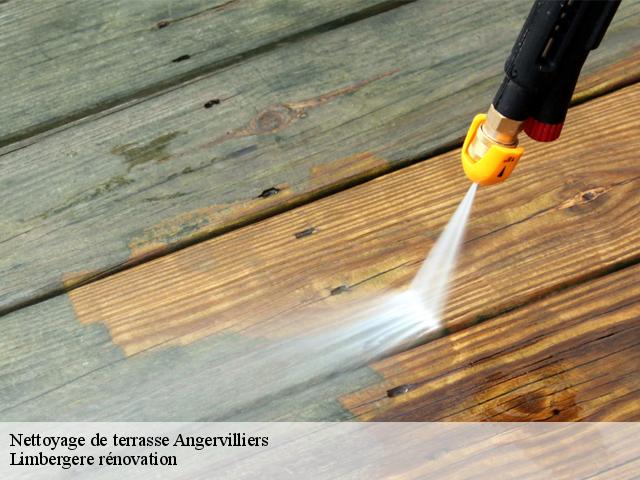 Nettoyage de terrasse  angervilliers-91470 Limbergere rénovation