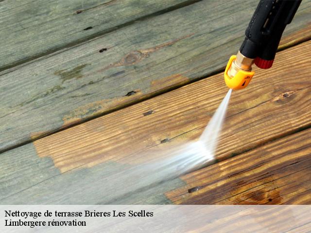 Nettoyage de terrasse  brieres-les-scelles-91150 Limbergere rénovation